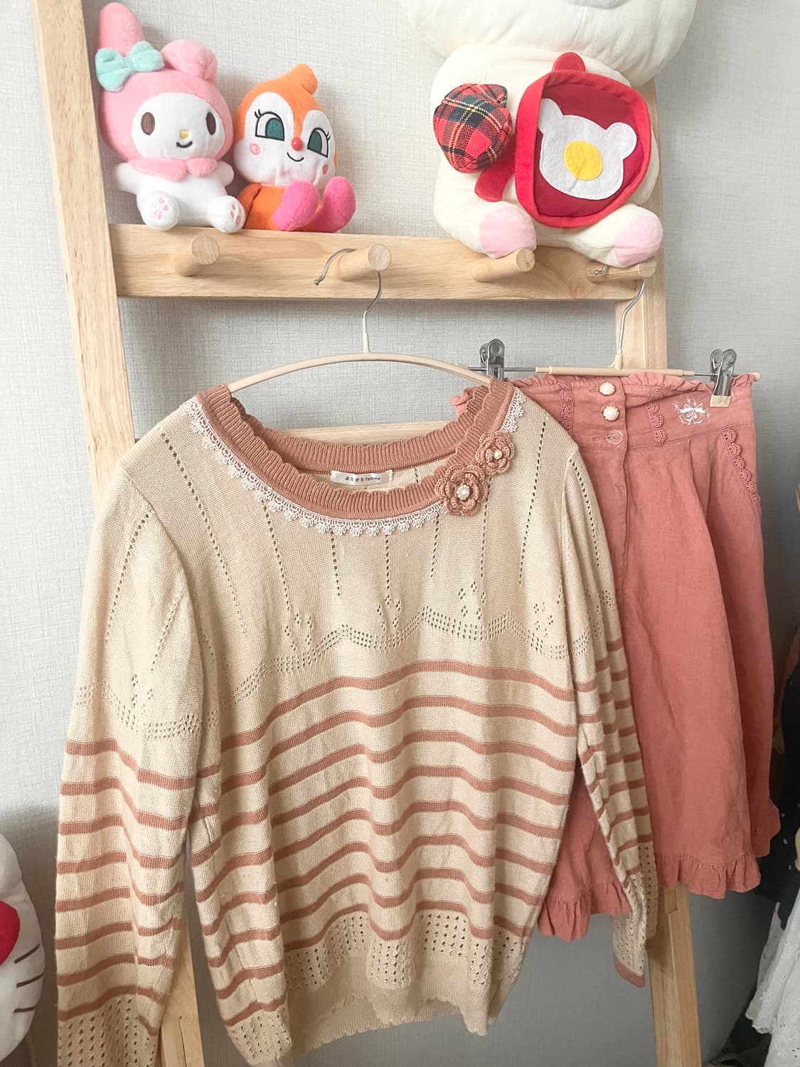 모리걸 빈티지 히메갸루 사토미깔 핑크 set 💗🌸🎀 상품이미지2