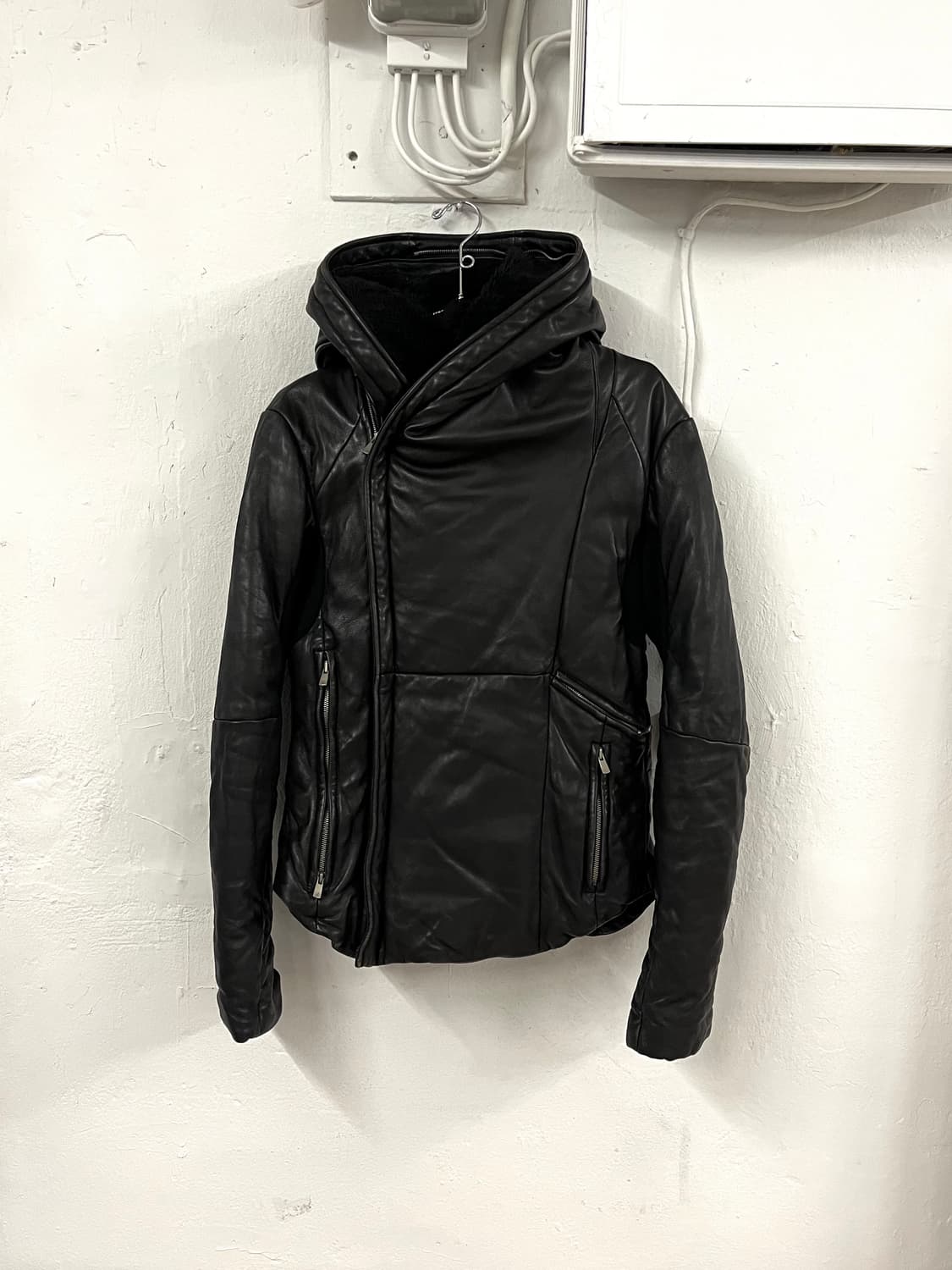 BAJRA 바즈라 2011 FW 레더 김프 후드 자켓 상품이미지9