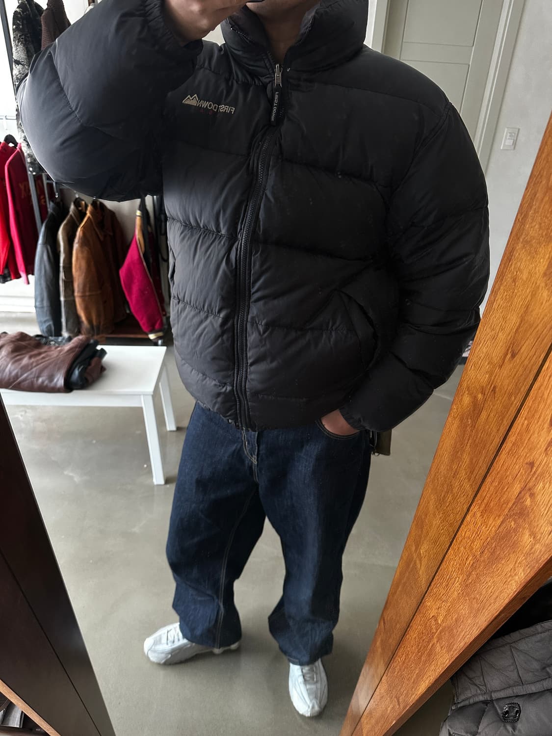 Firstdown 퍼스트다운 클래식 숏 푸퍼 패딩자켓 상품이미지2