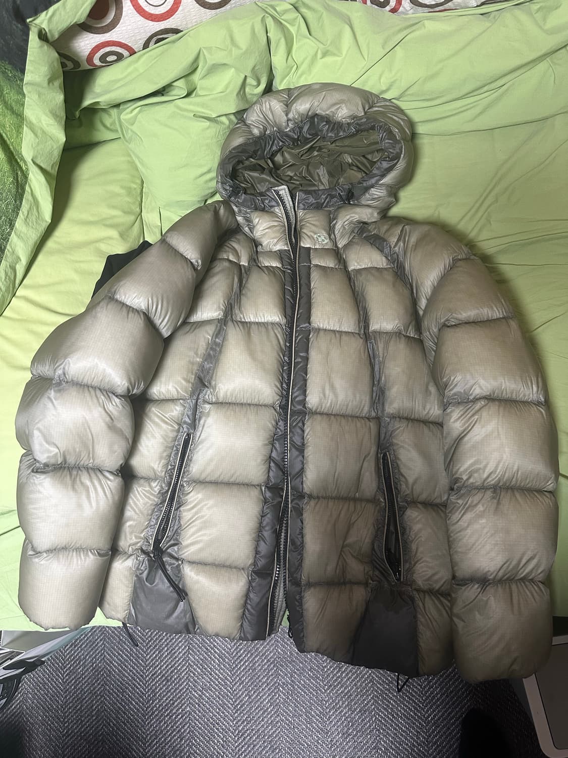 산산기어 헤비웨이트 다운 자켓 제이드 - 22FW 상품이미지4