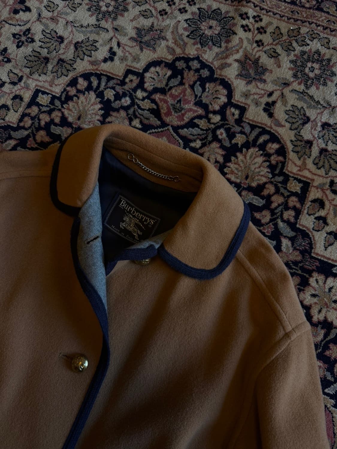 버버리 금장 케이프 자켓 100 상품이미지4