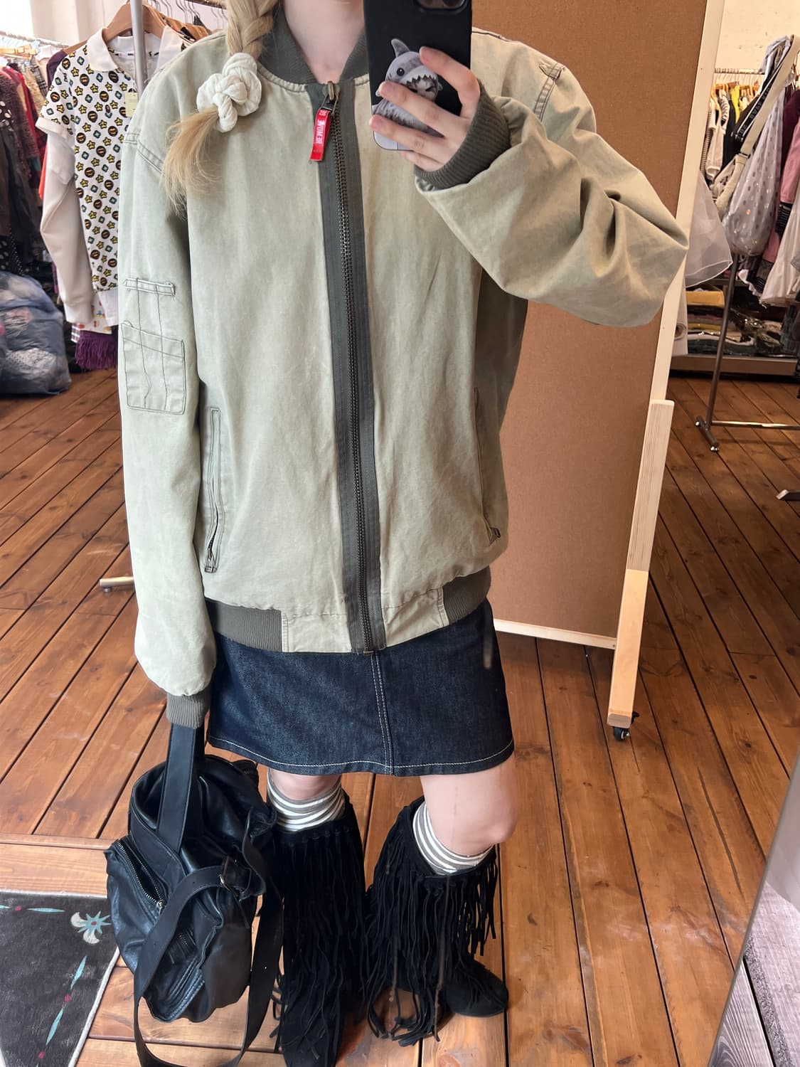 Ameco 베이지 자켓 상품이미지5