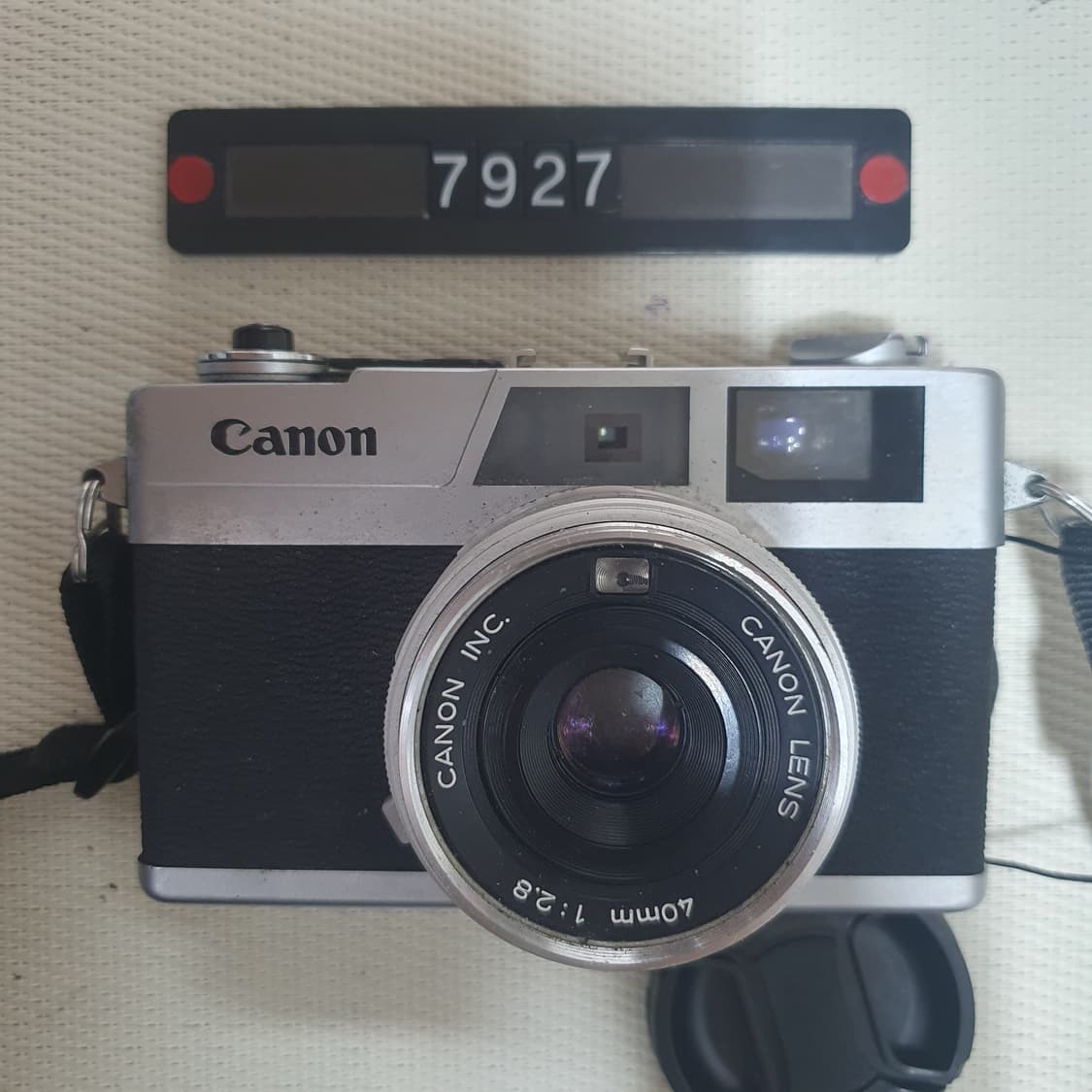 캐논 G3 캐논넷 QL28 필름카메라 실버바디 상품이미지1