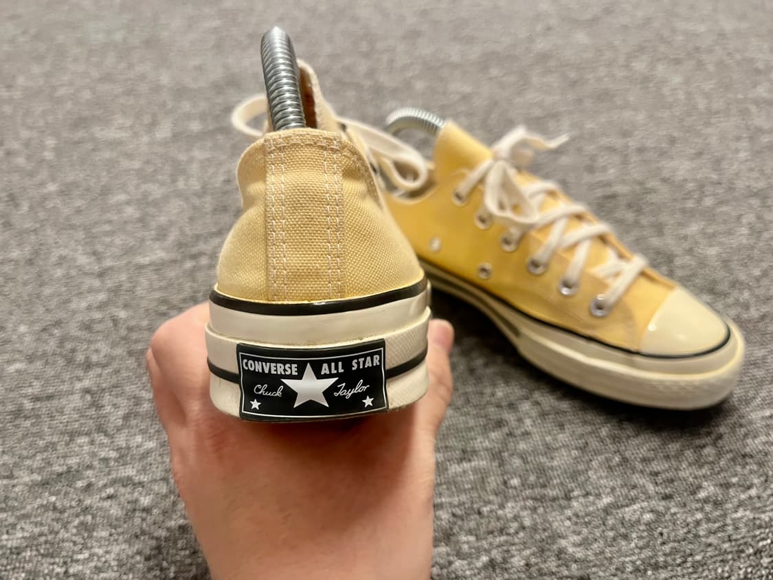 [240] 컨버스 척테일러 70s 옐로우 로우  상품이미지5