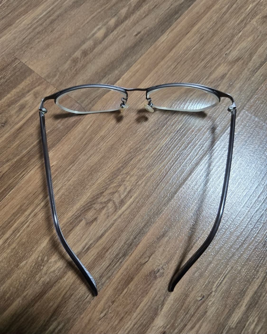 일본 Havis 긱시크 빈티지 반무테 안경 상품이미지3