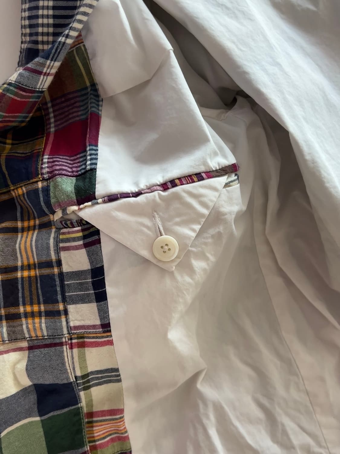 폴로 랄프로렌 마드라스 체크 블레이져 40R 상품이미지5