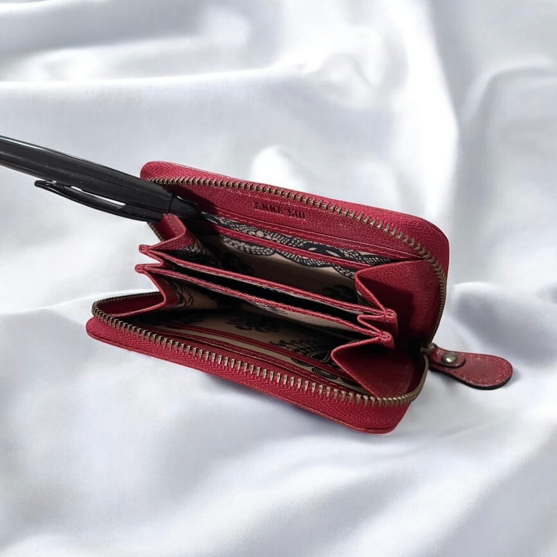 안나수이 장미&나비 카드 지갑 상품이미지3