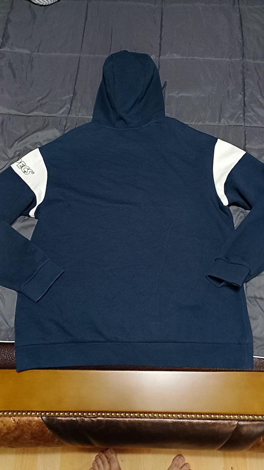 프로스펙스 후드 실측110 가슴61 기장74 상품이미지3