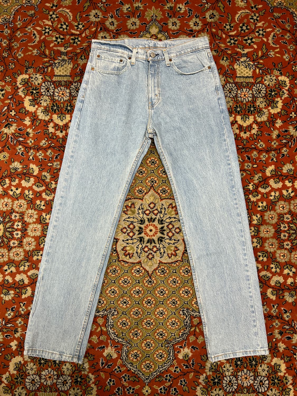 [32] LEVIS 리바이스 505 연청 데님팬츠 상품이미지1