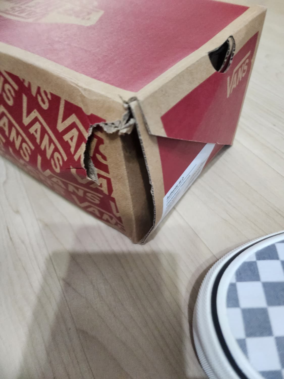 반스어센틱44dx체커보드270사이즈 상품이미지4