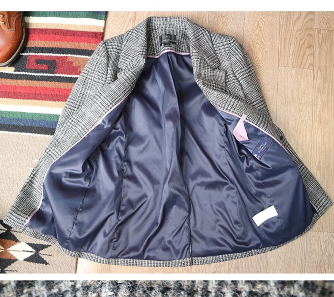  J.CRWE 제이크루 영국산 MOON 트위드 울100% 원버튼
자켓 상품이미지7