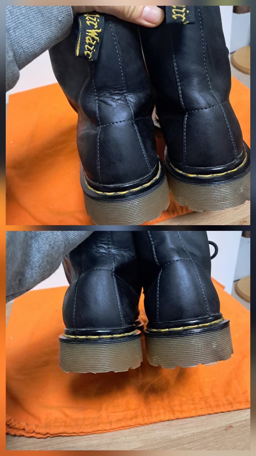 닥터마틴 워커 부츠 LUANA 블랙 UK 7 (260mm) 상품이미지7