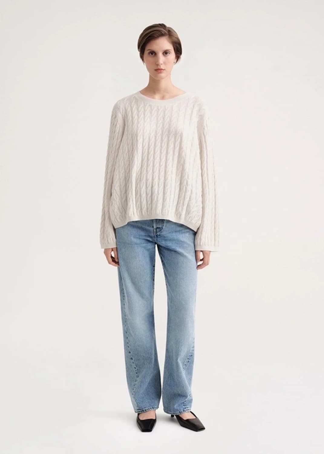 TOTEME 토템 케이블 니트(캐시미어100%) 상품이미지3