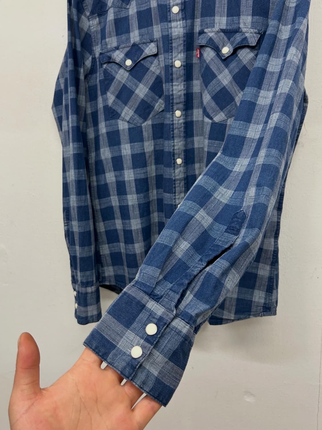 리바이스 체크 웨스턴 셔츠 상품이미지4