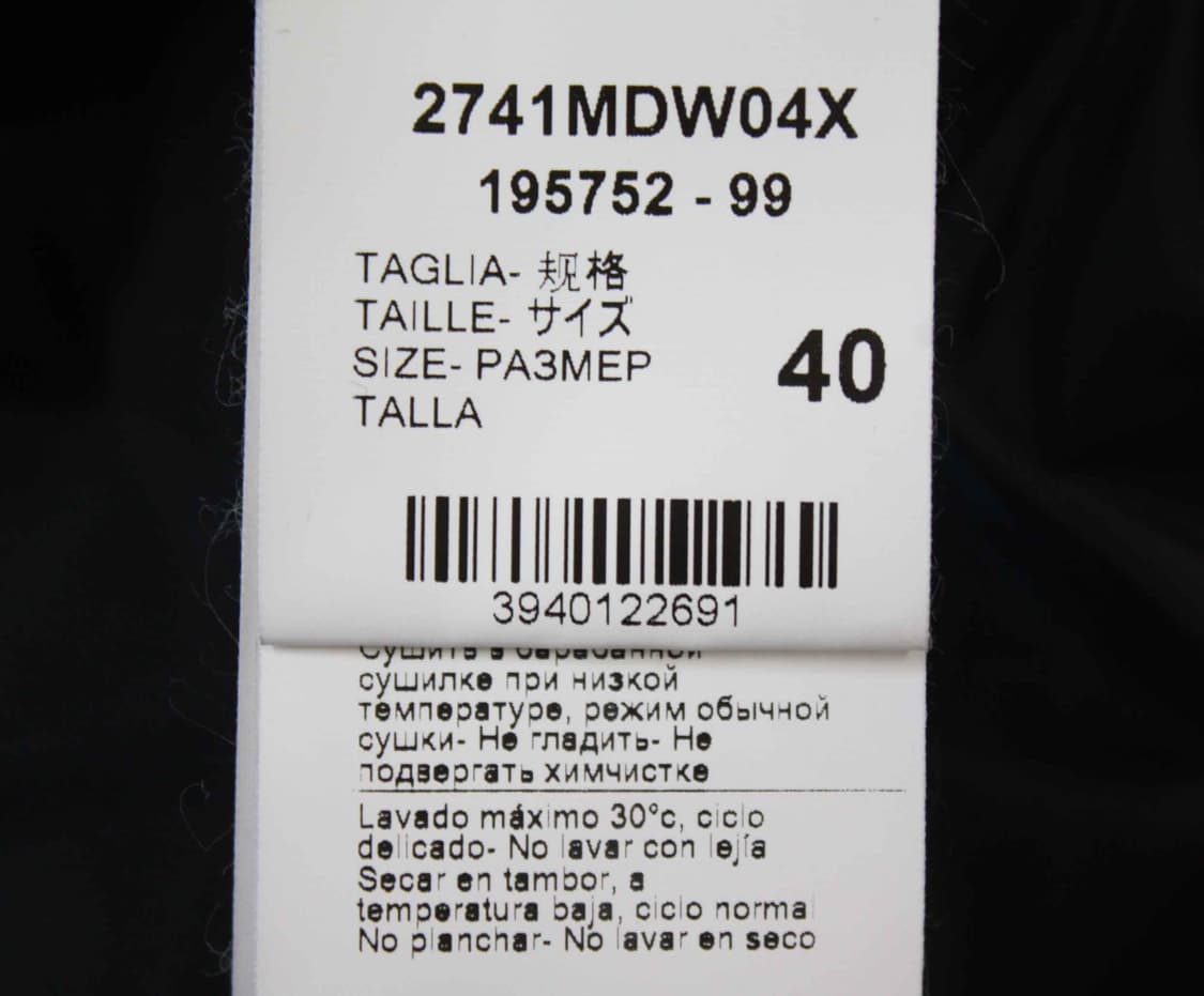 W-3327/MSGM 정품 여성용 오리털 패딩 조끼 40 상품이미지4