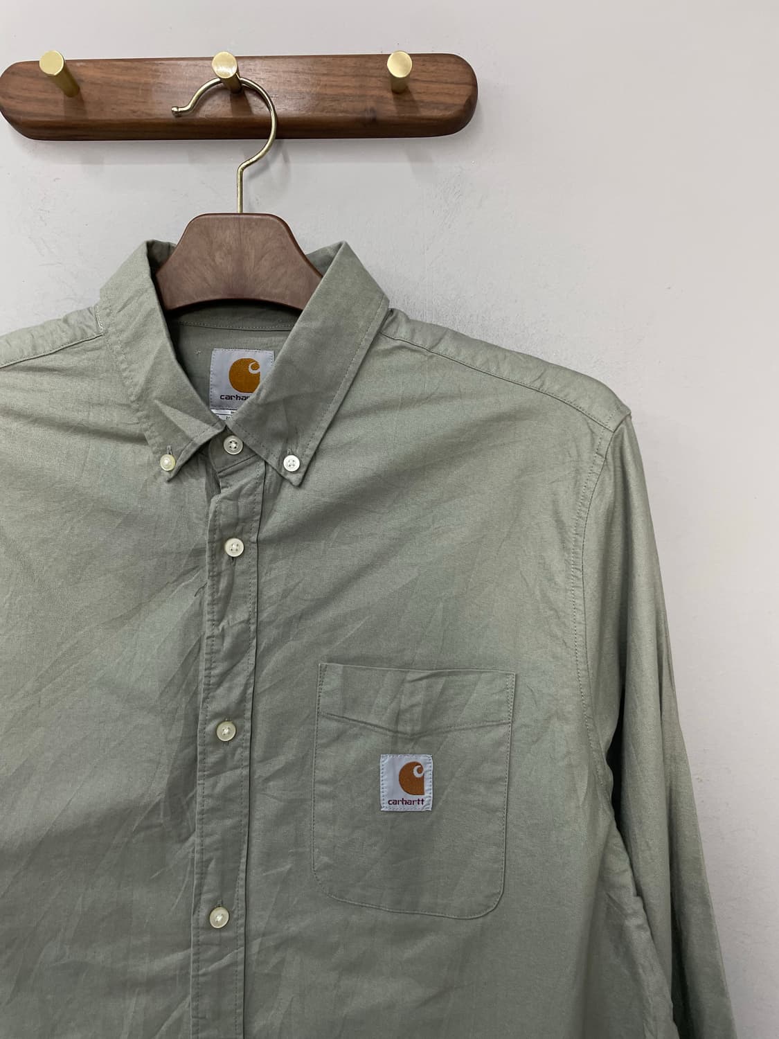 칼하트 라이트그린 셔츠 H2301 상품이미지3