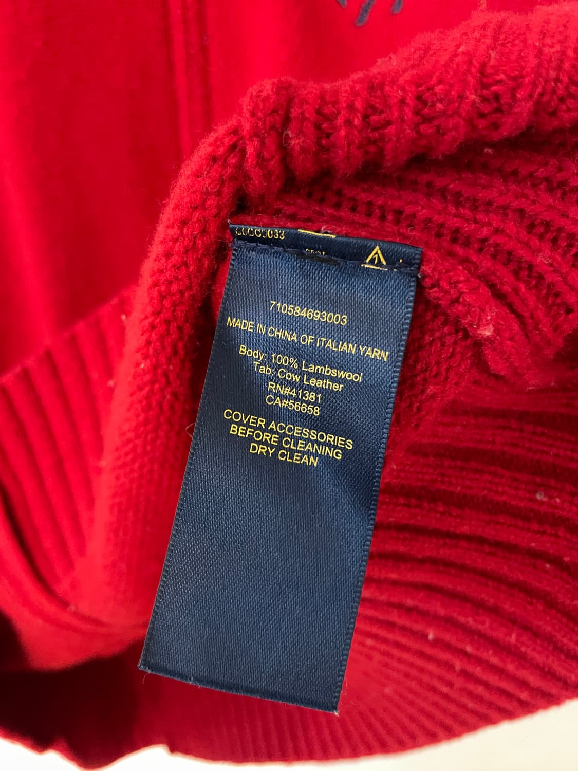 폴로 빅포니 니트 집업  상품이미지6