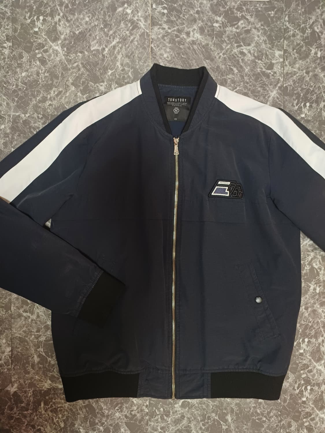 네이비 집업 점퍼 (TOMSTORY)- XL
 상품이미지1