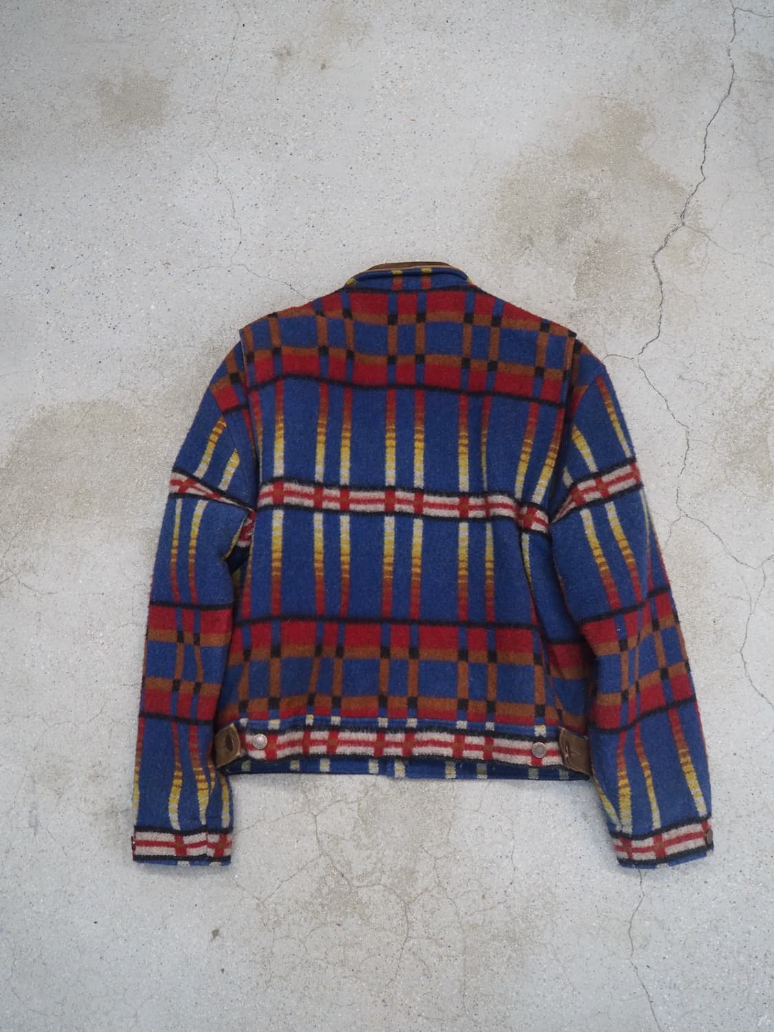 80's GOLDEN BEAR heavy wool jacket  상품이미지6