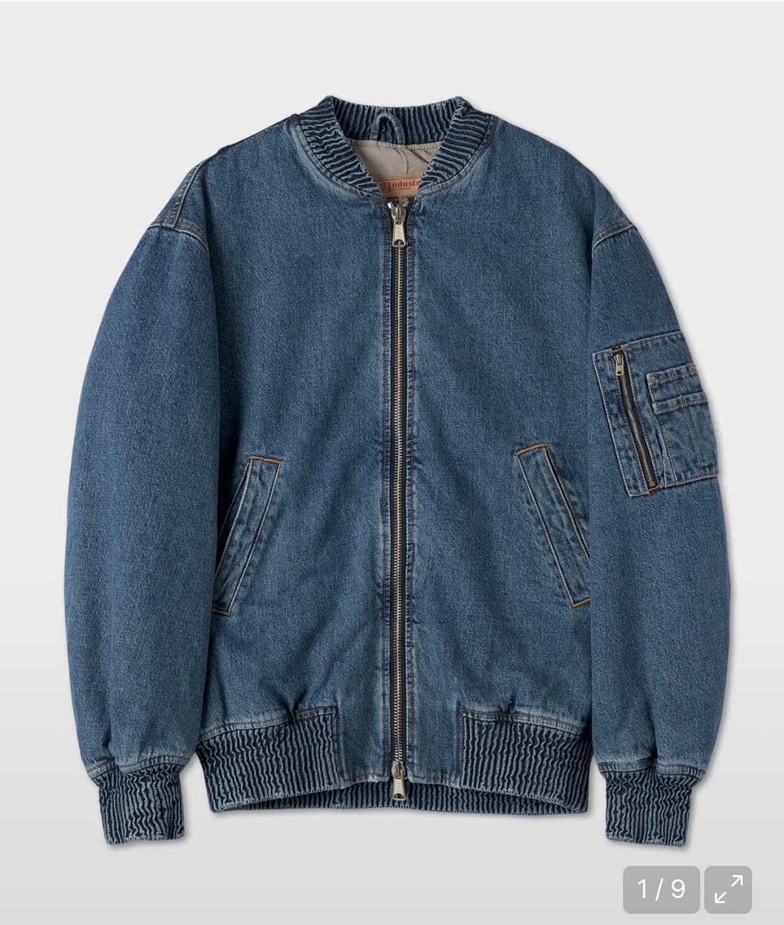 디젤 D 웰틱 데님 재킷 - 미디움 블루 상품이미지1