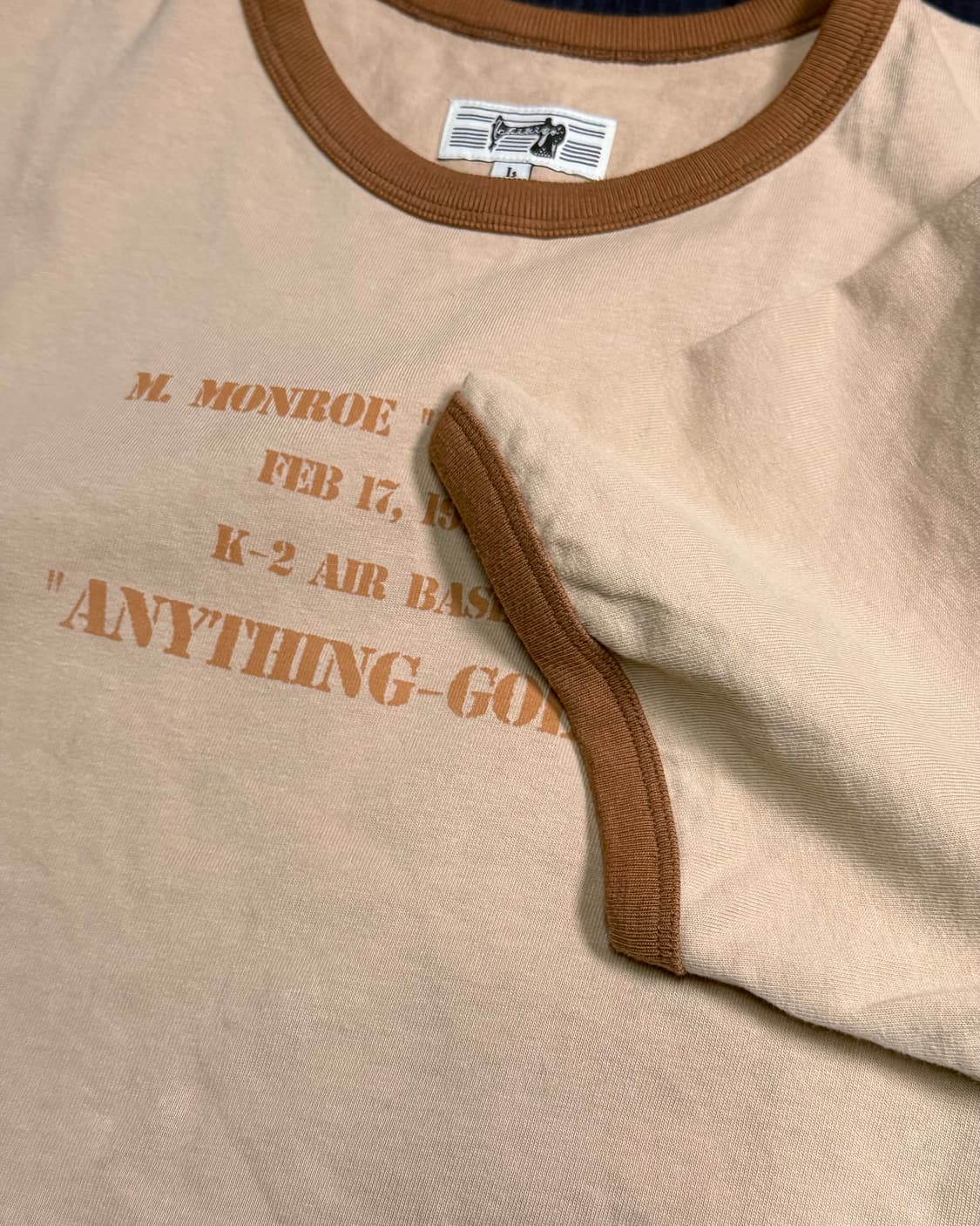 모쿠토 Anything-Goes 링거티 - 브라운 M/L/XL 상품이미지3