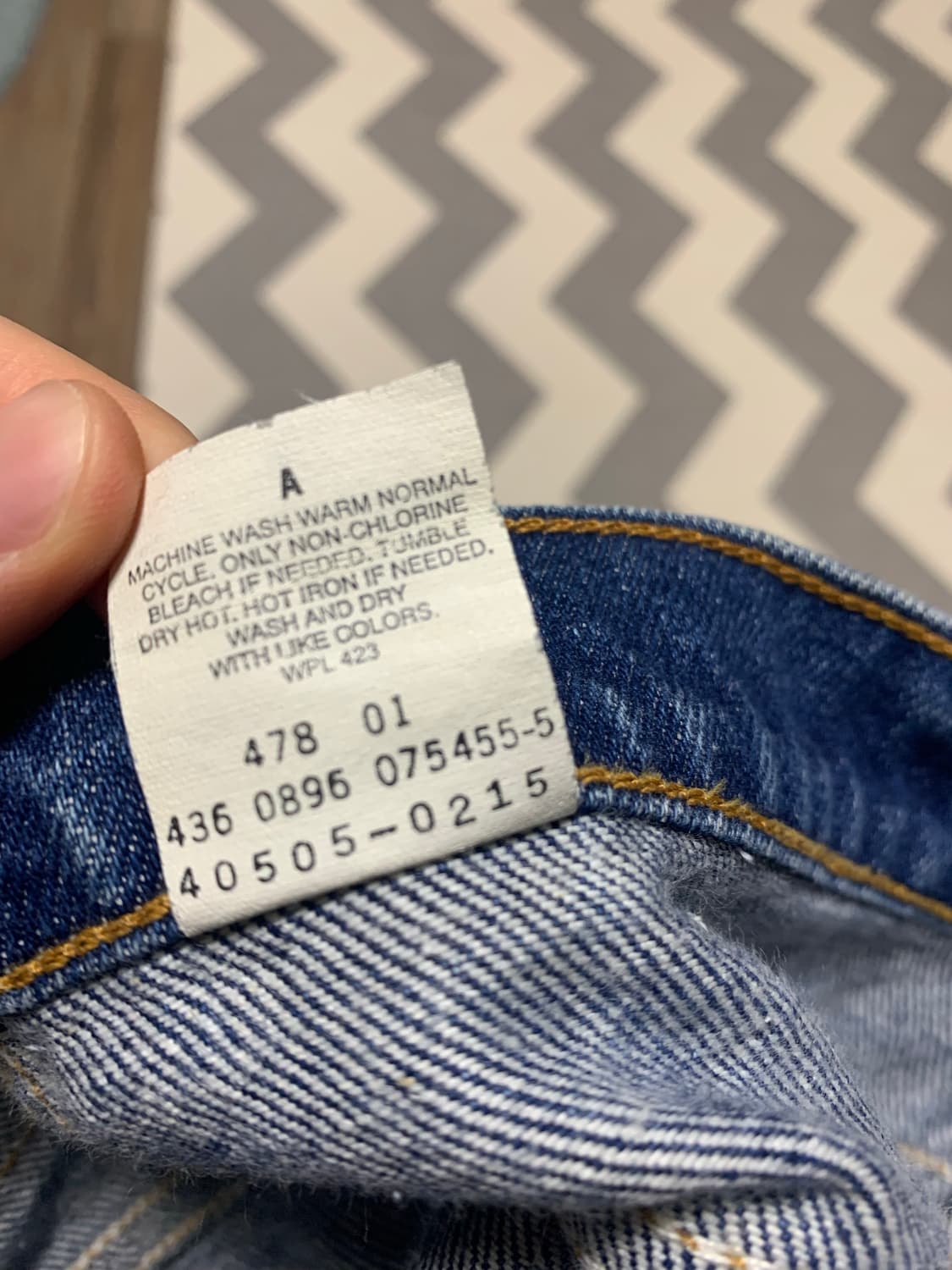 빈티지 리바이스 90s 오렌지탭 상품이미지6