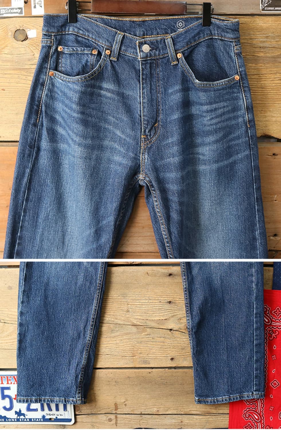
levis 리바이스 505 워싱 가공 데님 32 상품이미지3