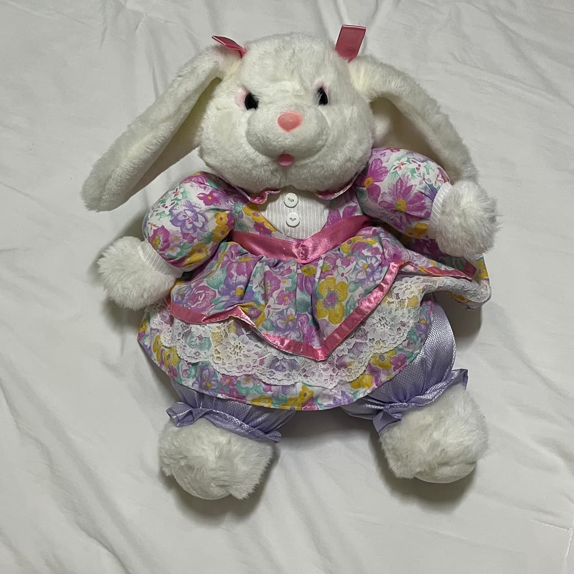 빈티지인형 ) 리본토끼 인형 상품이미지1