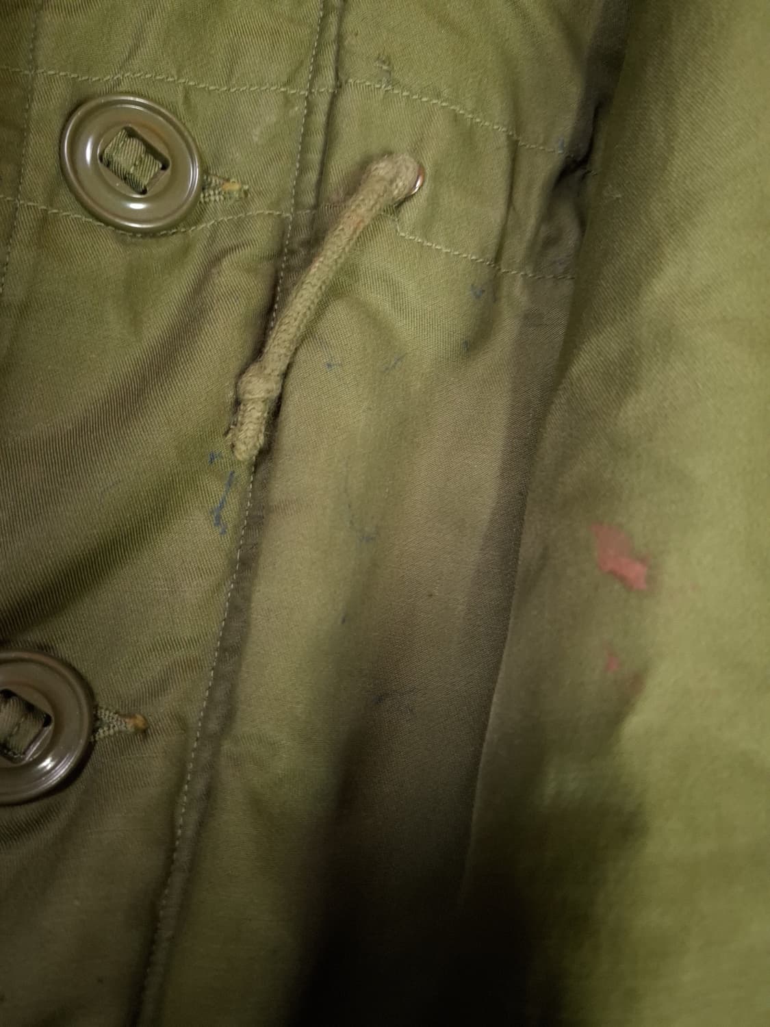 오리지날 70's 캐나다군 울 라이너 콜드 파카 상품이미지5