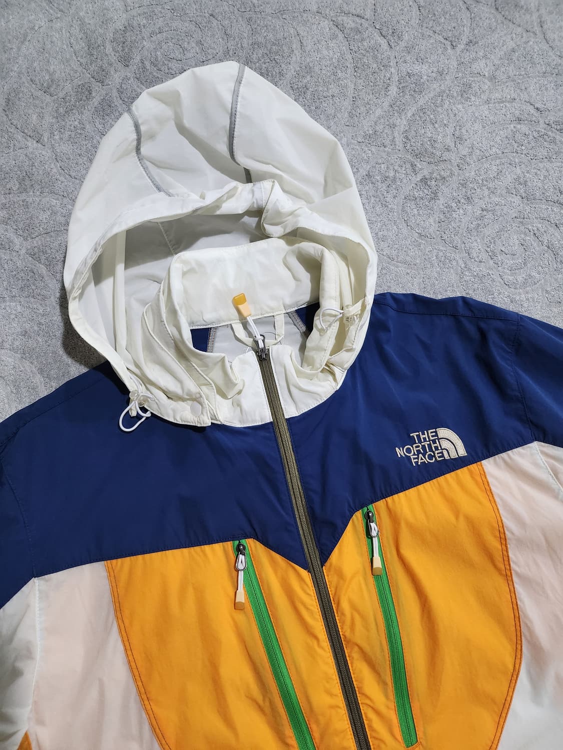 The North Face 컬러블록 바람막이 자켓 L 상품이미지4