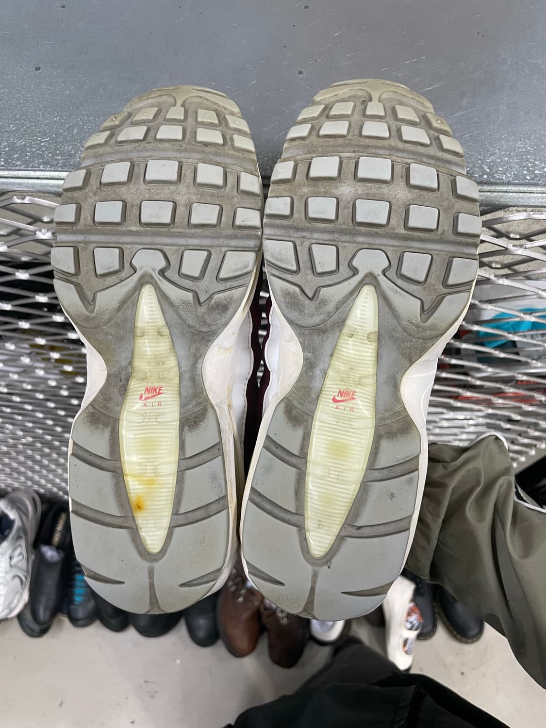 나이키 에어맥스95 화이트 퓨어 레드 250 (gr-4276) 상품이미지6