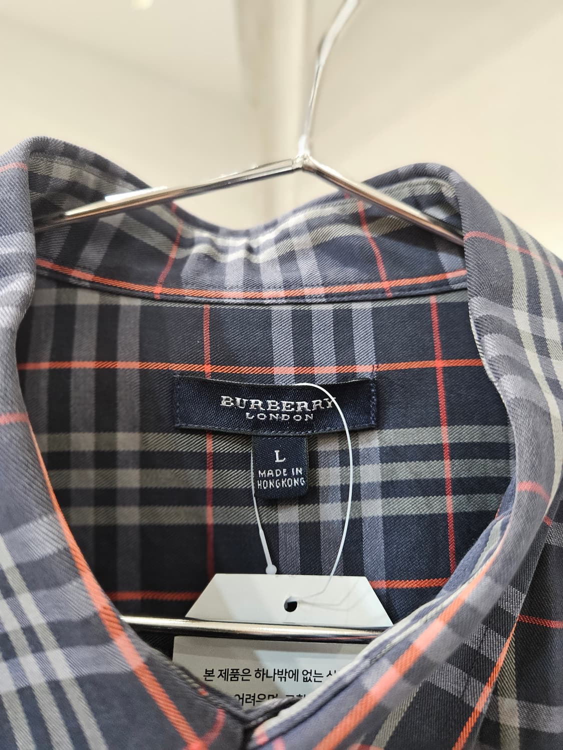 버버리 노바 체크 셔츠 상품이미지5