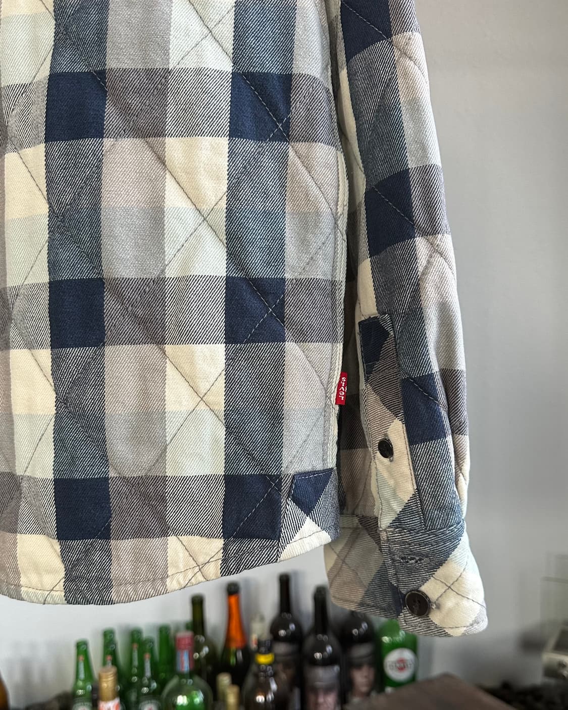 [XL]리바이스 Levi's 플레이드 패디드 셔츠 자켓 상품이미지6