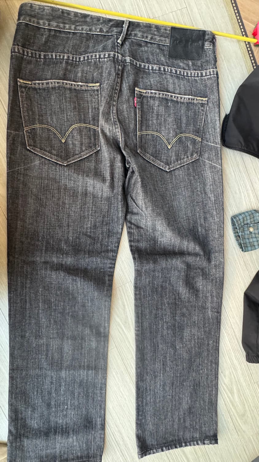리바이스 블랙 w34 L32 판매 상품이미지8