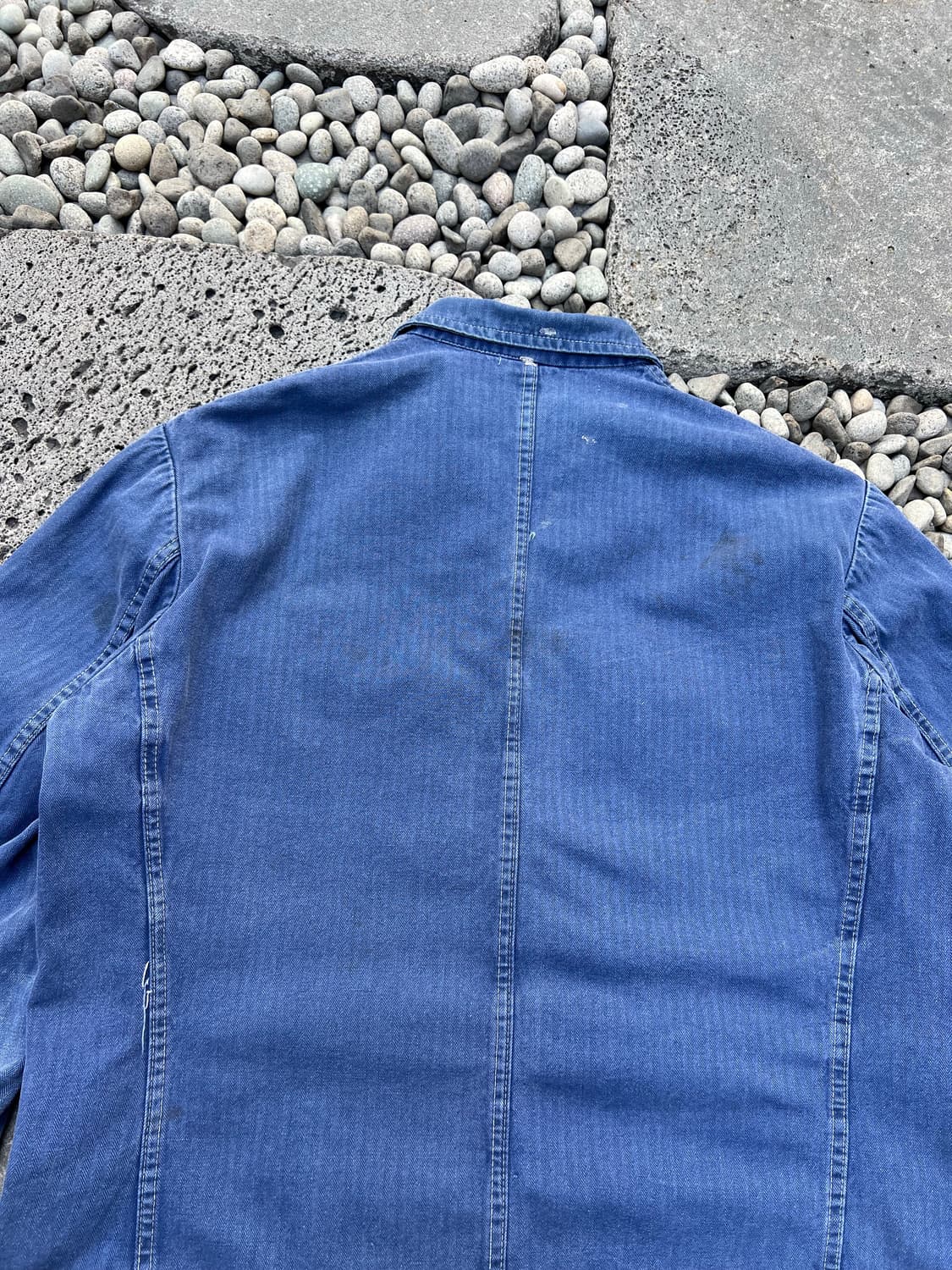 FADED VINTAGE WASHING HBT 헤링본 프렌치워크자켓 상품이미지10