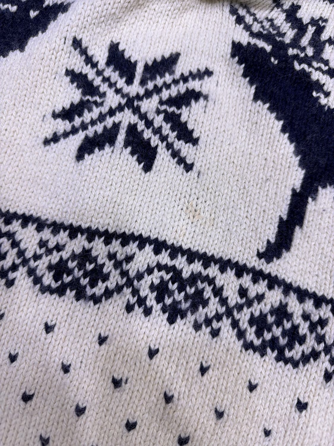 폴로 랄프로렌 코위찬 페어아일 디어 캐시미어 앙고라 스웨터 L 상품이미지5