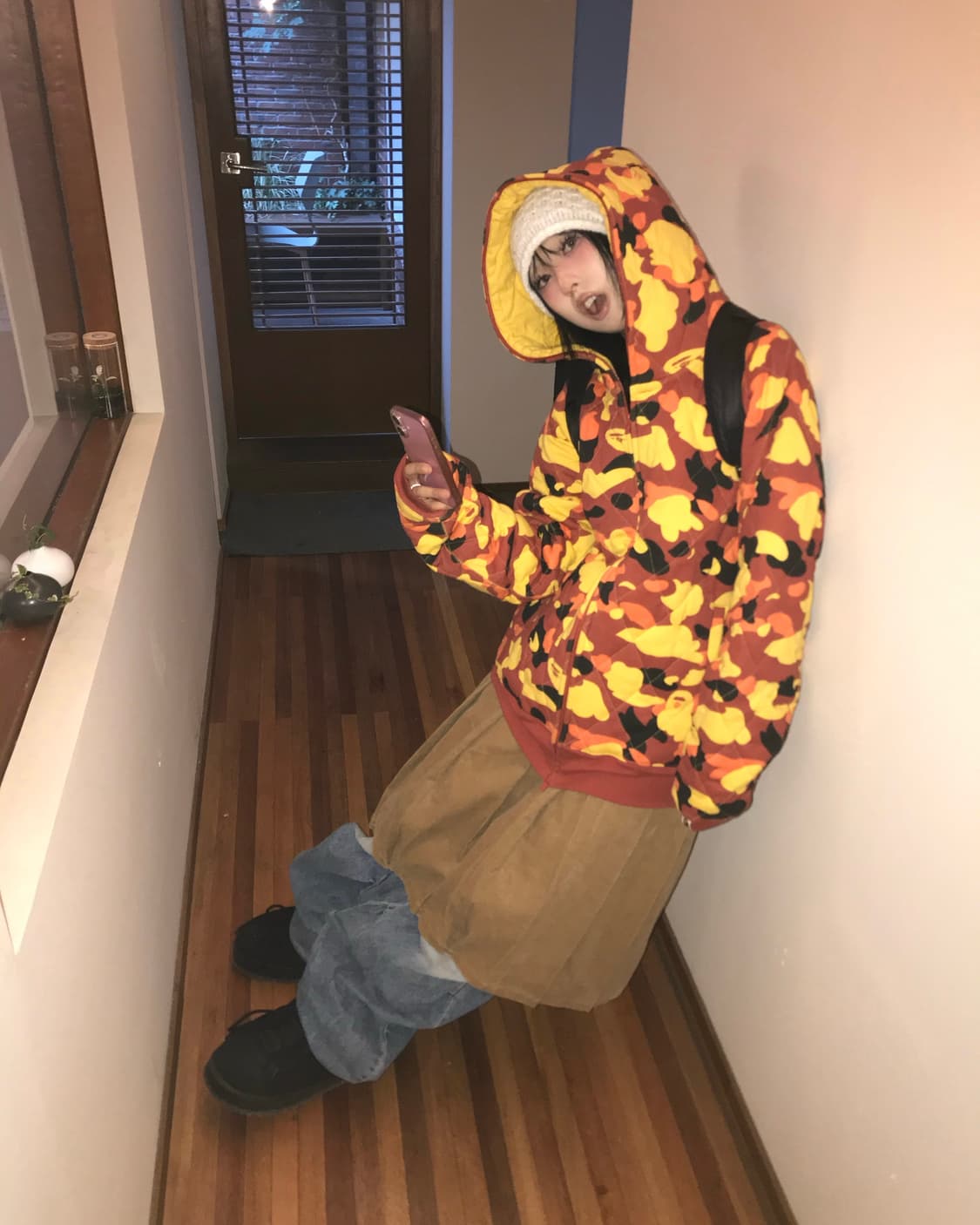 Bape First Camouflage Quilted Two-Way  상품이미지4