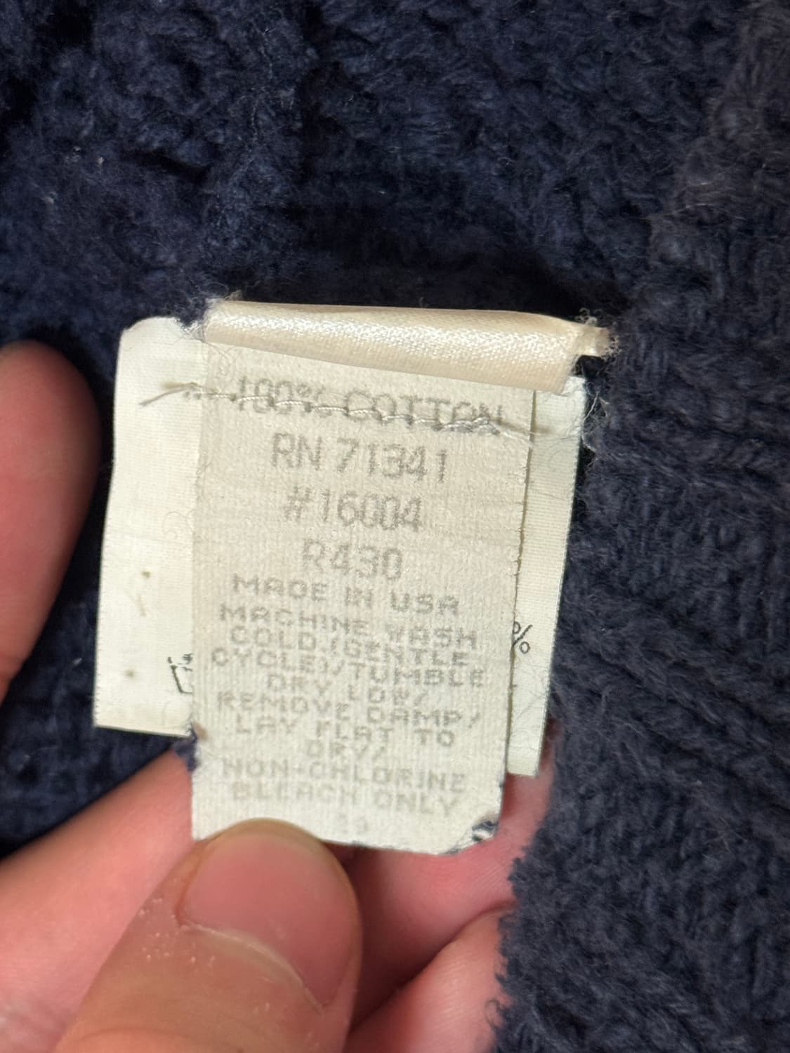 엘엘빈 빈티지 니트 M 상품이미지4