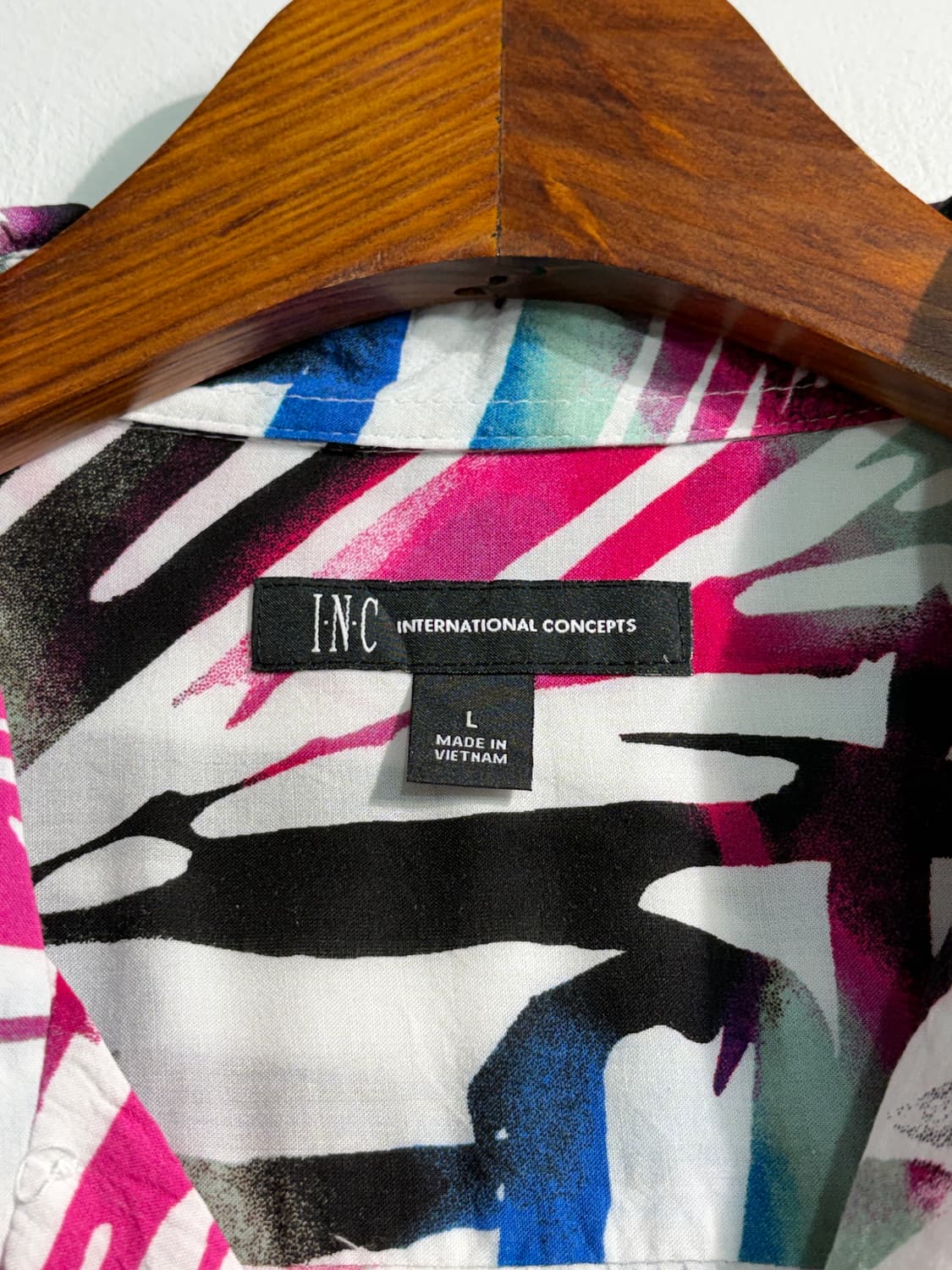 만원샵) 하와이안 반팔 셔츠 L C271 상품이미지7