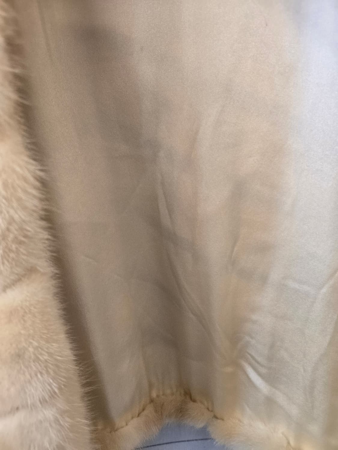  일본산 아이보리 밍크 베스트 상품이미지5