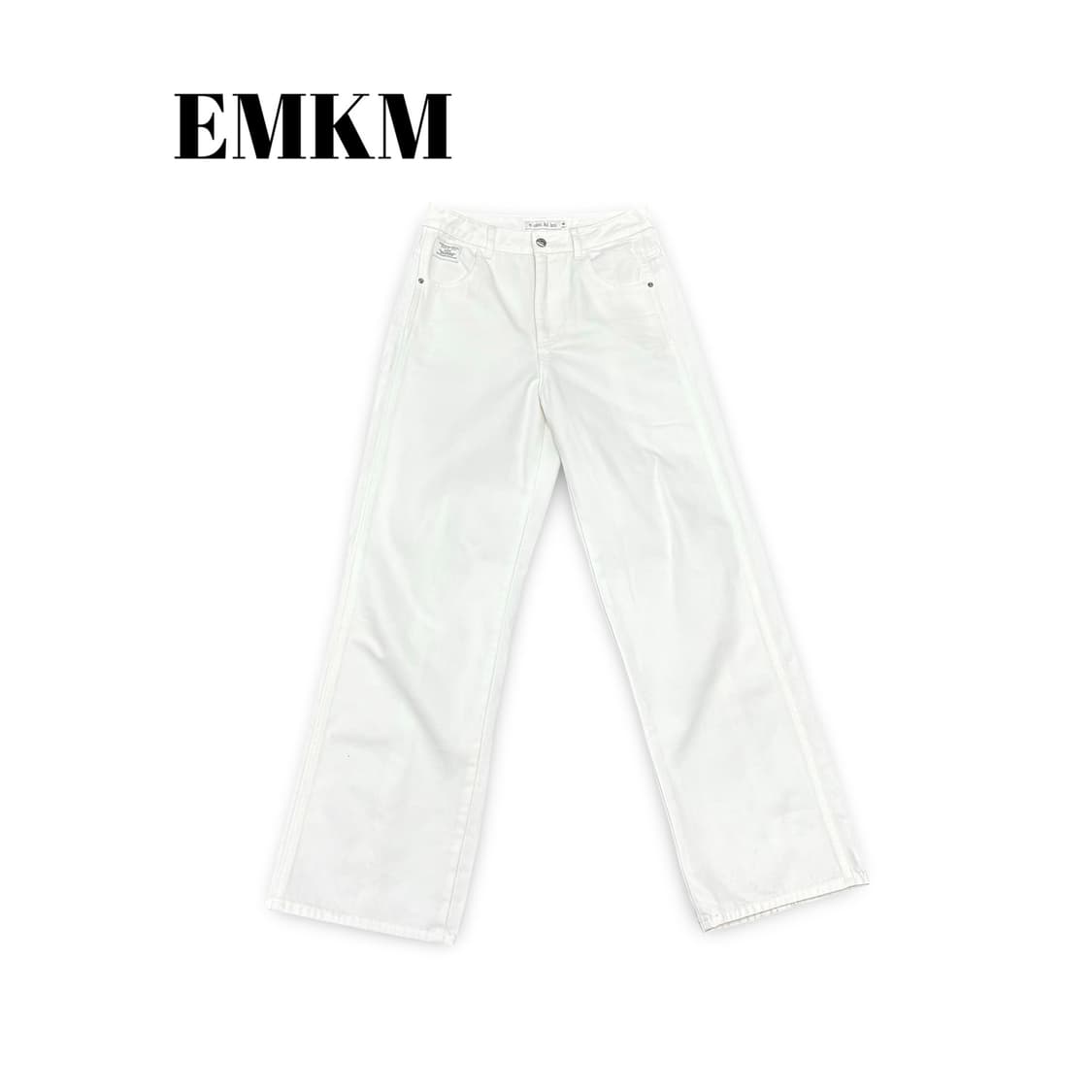 (M)으음키임시그니쳐세미와이드데님팬츠 상품이미지1