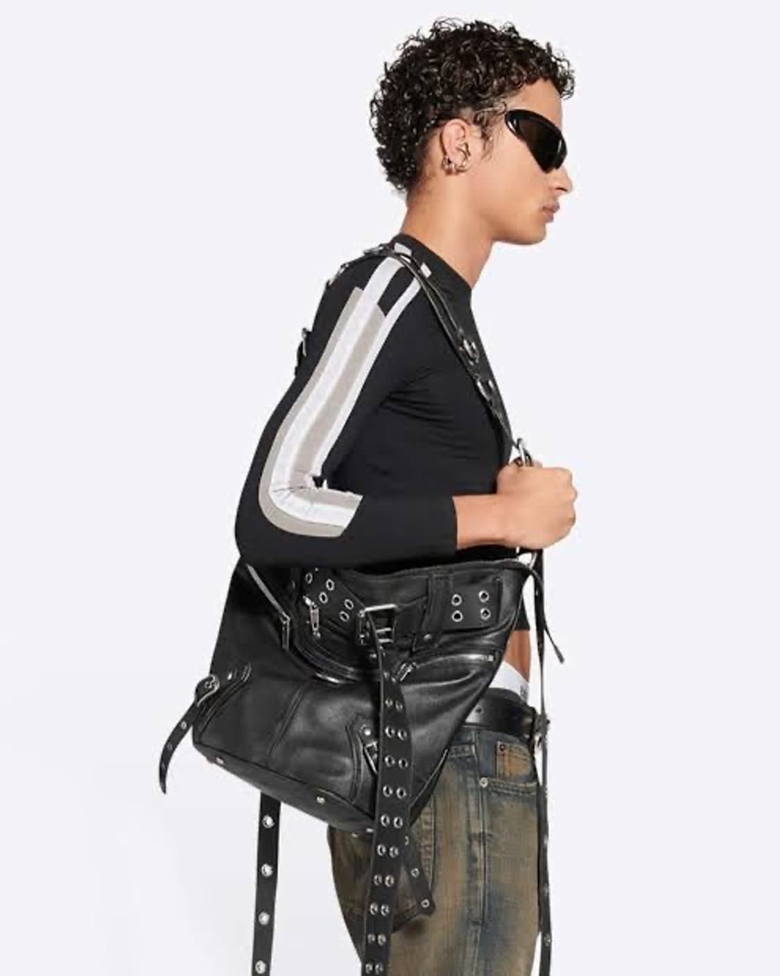 발렌시아가 emo 버킷백 라지 상품이미지1