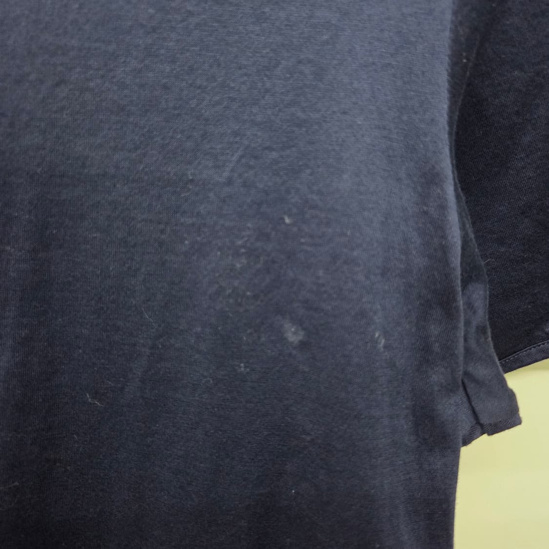 입생로랑 네이비 자수 반팔 티셔츠 여m 상품이미지7