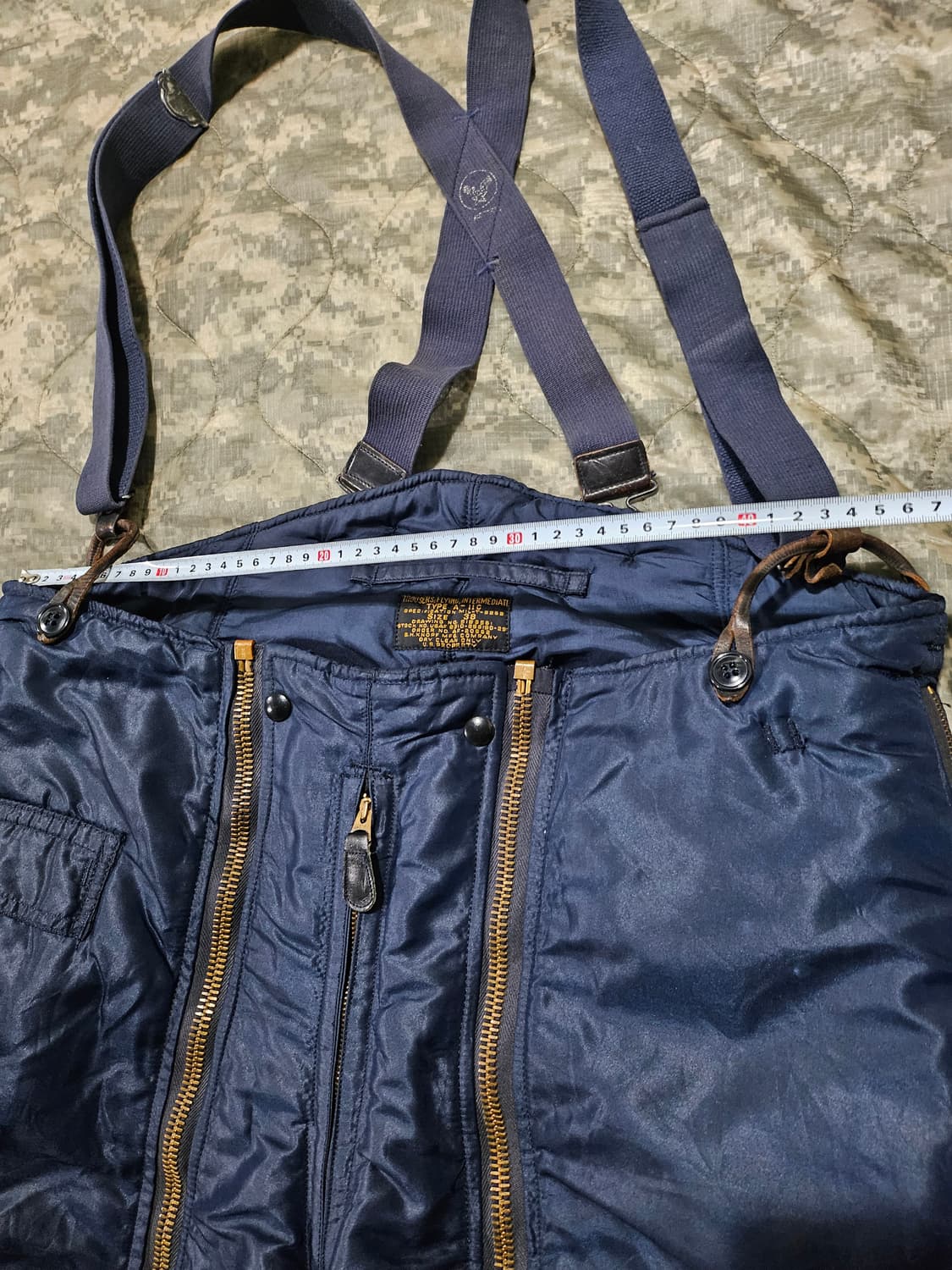 50s 미 공군(USAF)플라이트 수트팬츠 상품이미지9