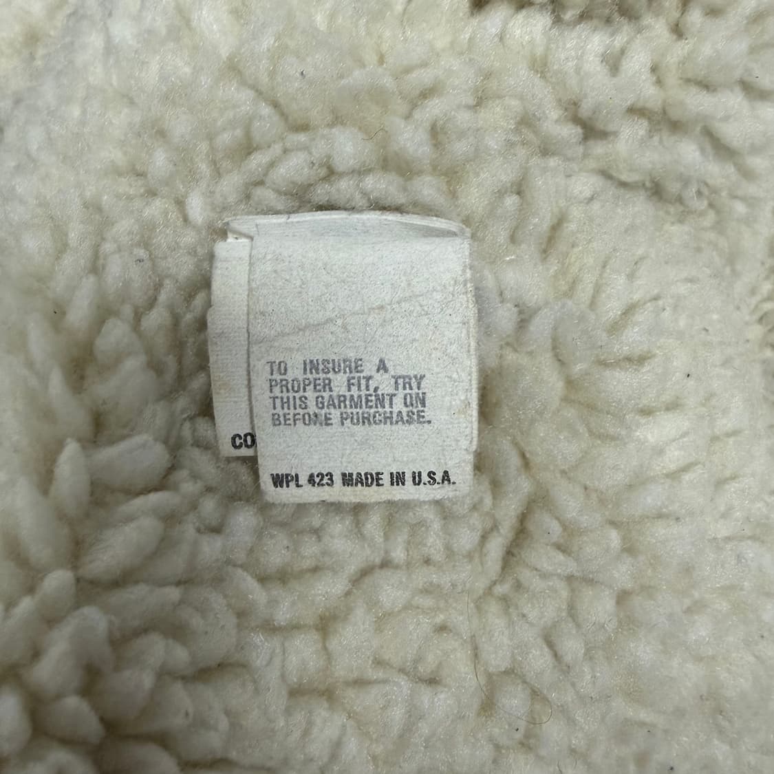 80S 리바이스 쉐르파 흑청 상품이미지5