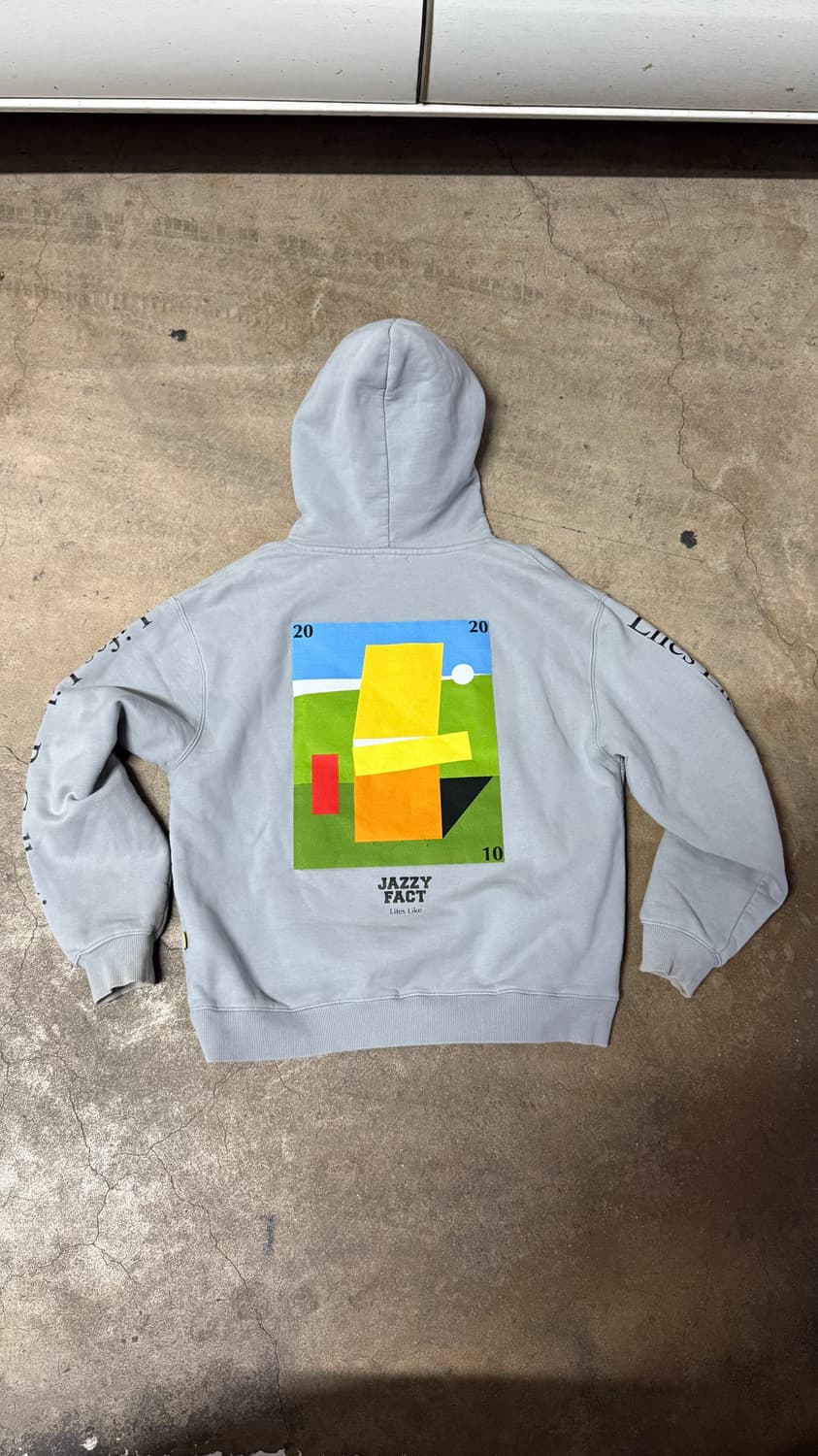 재지팩트 10주년 후드티 상품이미지2