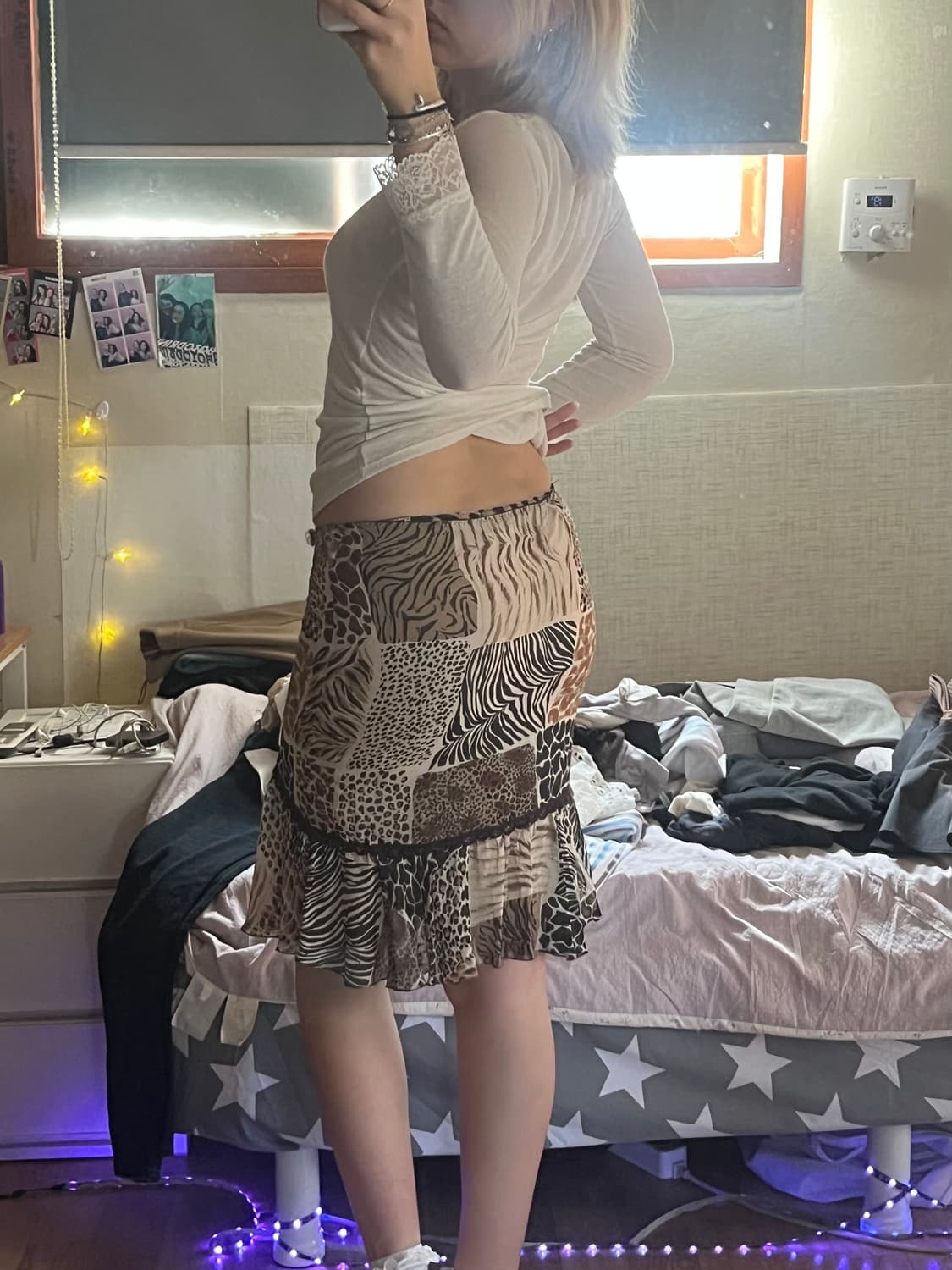 모스키노 빈티지 스커트 M (20일까지 구매가능함) 상품이미지4