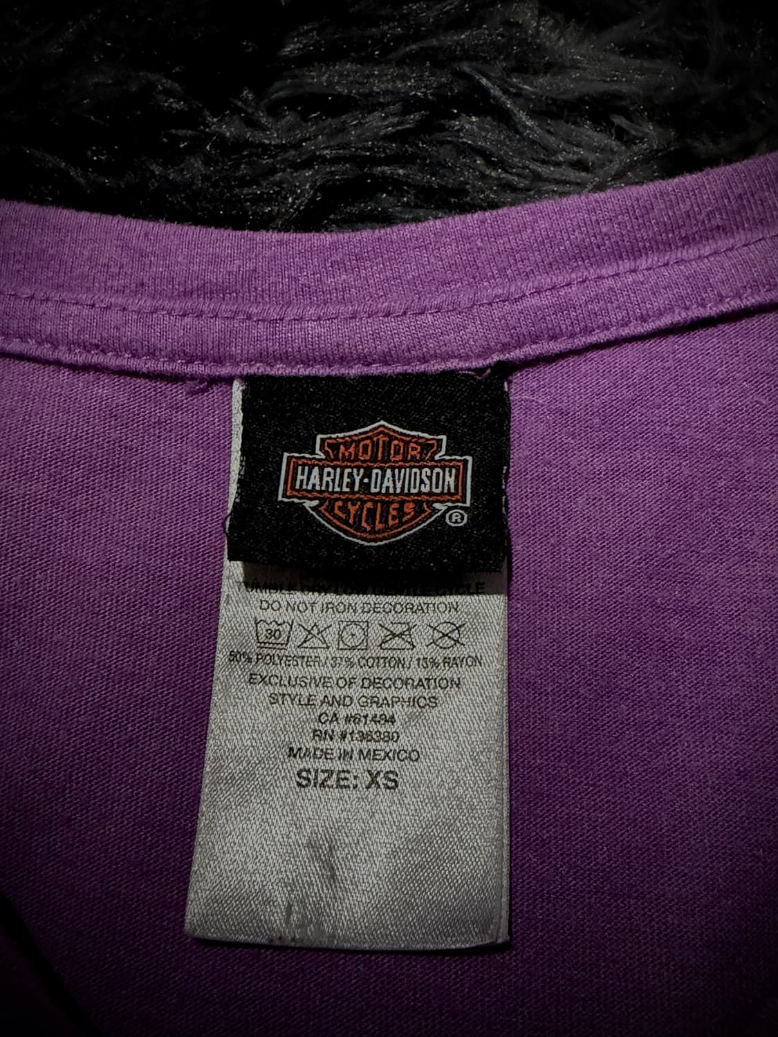 HARLEY DAVIDSON 이글 그래픽 V넥 반팔 티셔츠 상품이미지9
