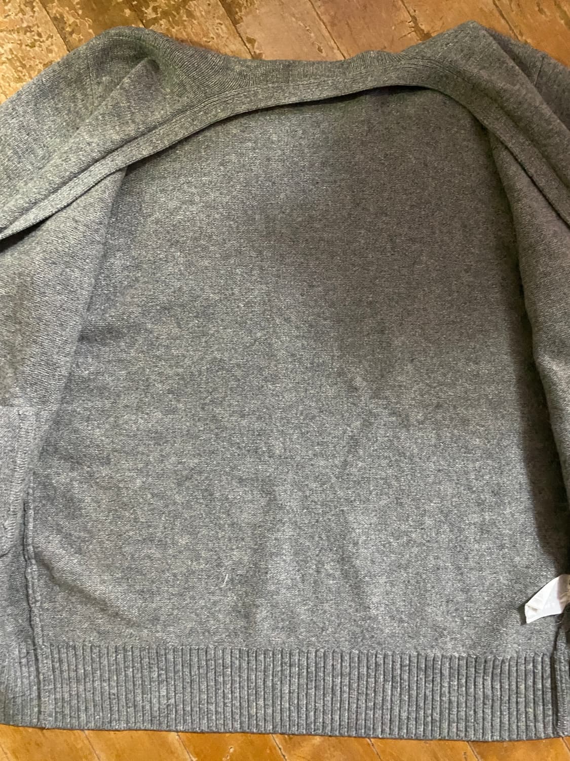 빈폴 남성 wool 100%그레이 가디건 (100사이즈) 상품이미지4