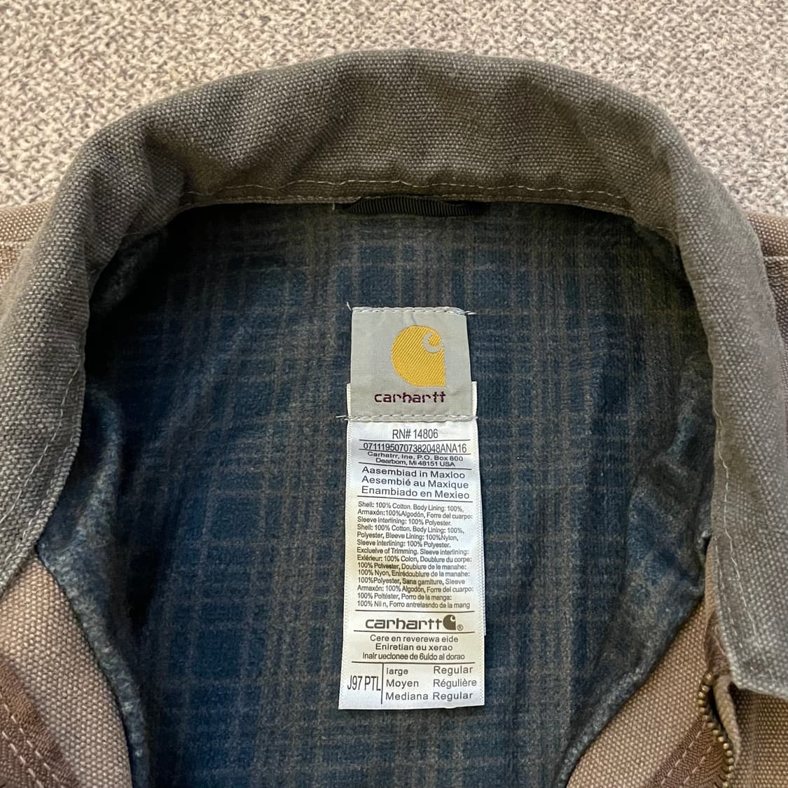칼하트 디트로이트 자켓 상품이미지7